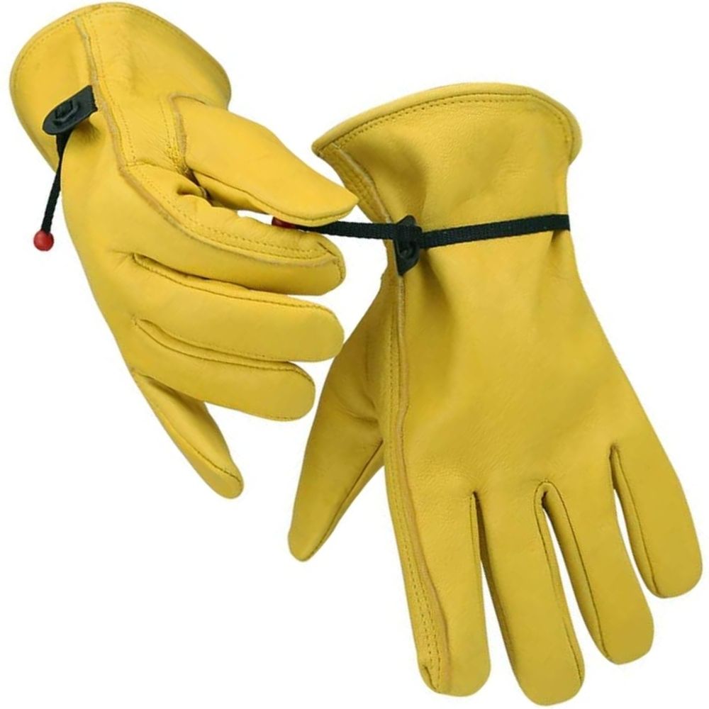 Leather Gardening Gloves: Large: image 6
