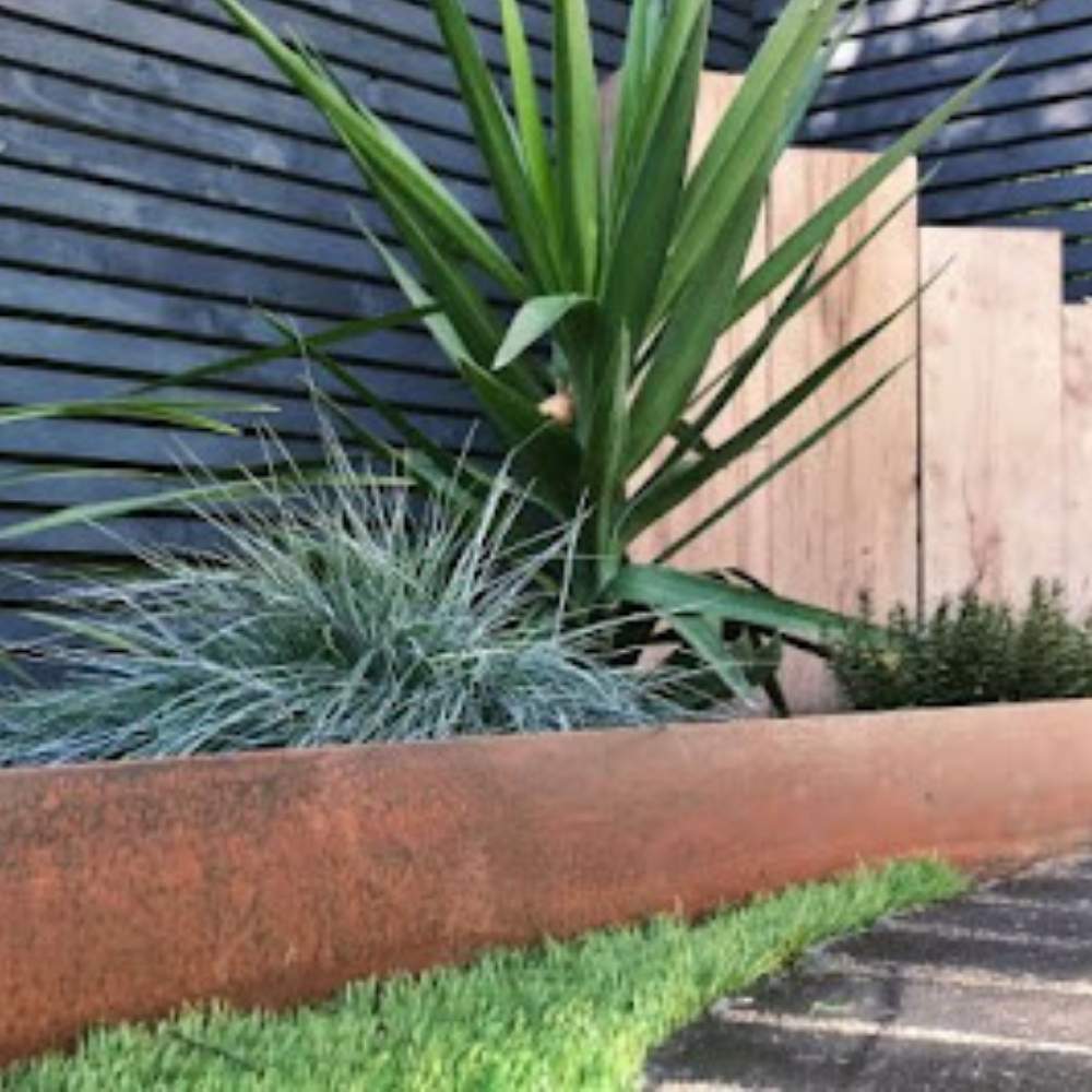 Weathered Steel Garden Edge: 150mm Face Height (per m): image 6