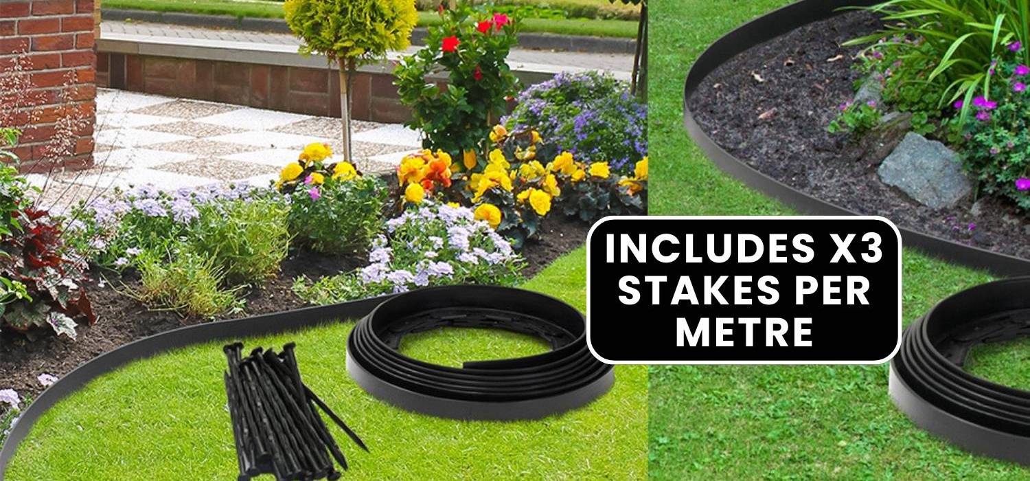 Garden Edging Kit: 10cm Face Height (per m): image 6
