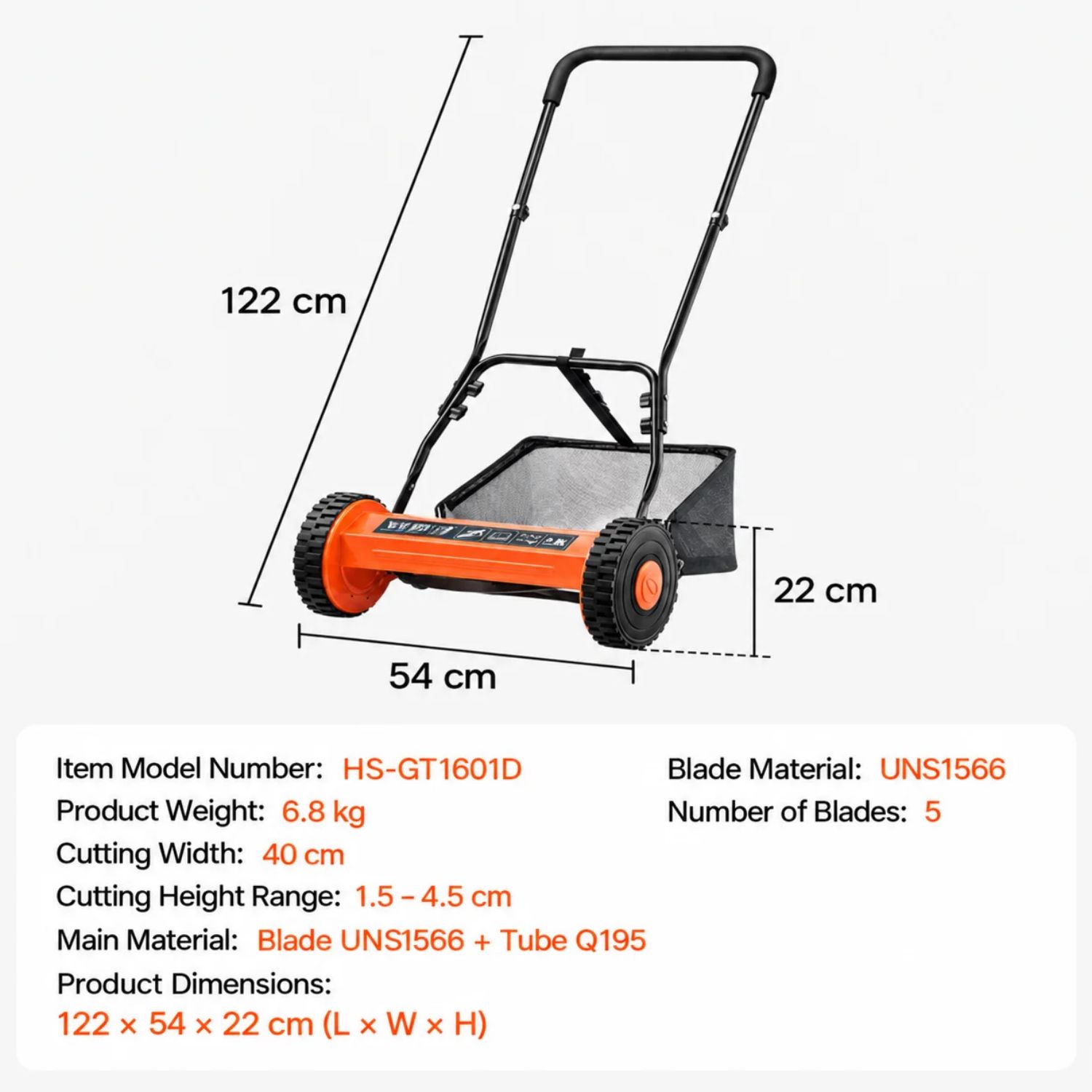 Manual Garden Lawn Mower: image 2