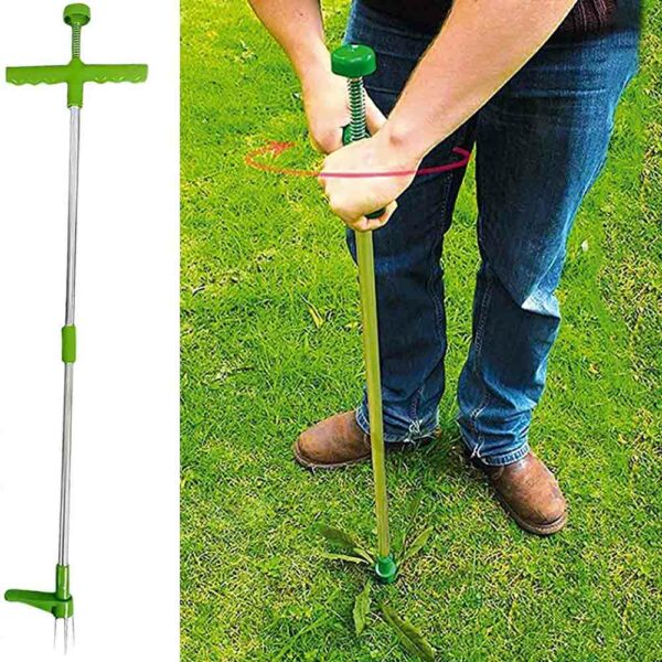 portable weed puller